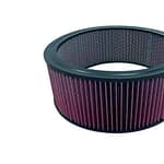 Air Cleaner Element 14in X 5in Round with Red