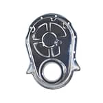 BBC Steel Timing Chain Cover Chrome
