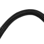 3/8in Convoluted Tubing 8' Black - DISCONTINUED