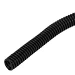 1/2in Convoluted Tubing 6' Black - DISCONTINUED