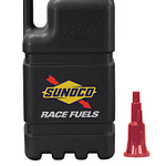 Black Sunoco Race Jug w/ Fastflo Lid & Vehicle - DISCONTINUED