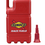 Red Sunoco Race Jug w/ Fastflo Lid & Vehicle - DISCONTINUED