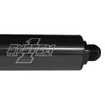 Inline Fuel Filter - #12 Billet - Black