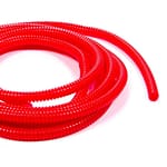 Convoluted Tubing 1/4in x 25' Red - DISCONTINUED