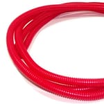 3/8in Convoluted Tubing 500ft Red - DISCONTINUED