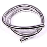 Convoluted Tubing 1/2in x 41in Chrome - DISCONTINUED