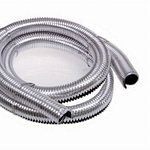 Convoluted Tubing 3/4in x 41in Chrome - DISCONTINUED