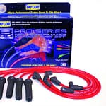 Red Spiro-Pro 6 Cylinder Plug Wire Set