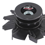 Alternator Stealth Black Fan and Pulley Combo