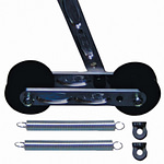 Chain Tensioner System Double Roller w/Springs