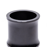 600 2in Axle Spacer Black 1.75in