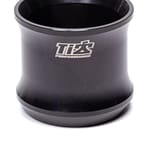 600 2in Tapered Axle Spacer Black 1.75in