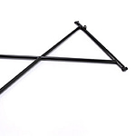 Top Wing Tree Assembly Black 16in Steel