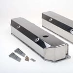BBM Fabricated Alum Valve Covers Polished - DISCONTINUED