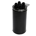 Universal Catch Can Black 4x -10AN Fittings - DISCONTINUED