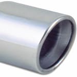 4in Round Stainless Stee l Tip Double Wall Angle