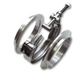 Stainless Steel V-Band Flange Assembly 2-3/8