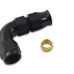 Fitting  Tube Adapter  9 0 degree  -6AN Female to