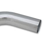 2.25in O.D. Aluminum 45 Degree Bend - Polished