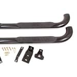 99-06 GM Full Size Ext Cab Oval Step Bar Black