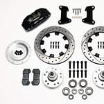 Front Disc Brake Kit 74- 78 12.19in Drilled Rotor