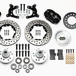 HD Front Brake Kit 62-72 A Body Drum Spindle