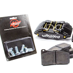 Caliper & Pad Kit Front Honda/Acura Black