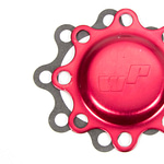 Wide 5 Front Dust Cap Red - DISCONTINUED