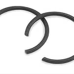 Piston Lock Rings .062 (pair) Round Wire Style