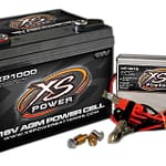 AGM Battery 16v 2 Post & HF Charger Combo Kit