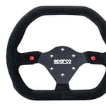 Steering Wheel Black Suede 310mm x 260mm - DISCONTINUED