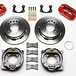 Rear Disc Brake Kit Big Ford Red - DISCONTINUED