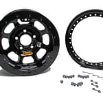 15x8 3in 5.00 Black  - DISCONTINUED