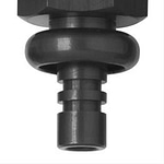 6an to Ford EFI .550 Shank Fitting Black