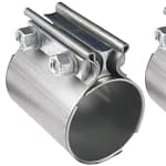 Exhaust Coupler Clamps 2-1/2 SS 2pk