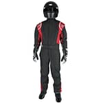 Suit Precision II 3X- Small Black/Red