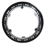 Beadlock Ring Black 15in w/3 Threaded Tabs - DISCONTINUED
