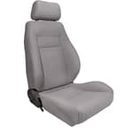 Elite 1100 Series Seat Grey Velour RH