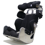 Seat / Blk Cover Late Model 15.5in - DISCONTINUED
