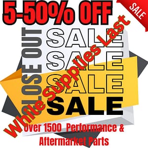 close out sale 5 50% off