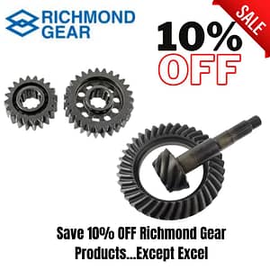 Richmond Gears - 10% OFF- Except Excel