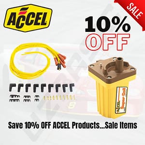 accel 10% off