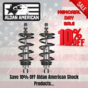 aldan american shocks 10% off (memorial day sale)