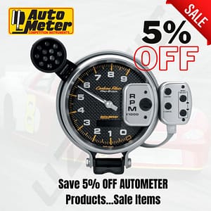autometer 5% off
