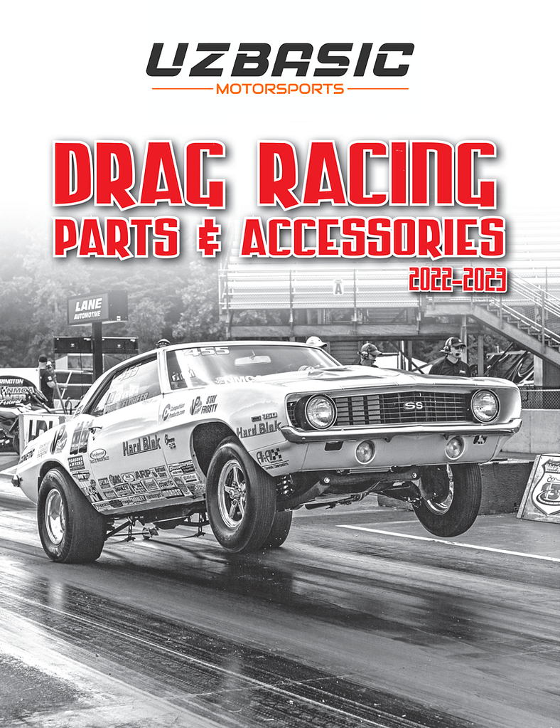 drag racing catalog cover
