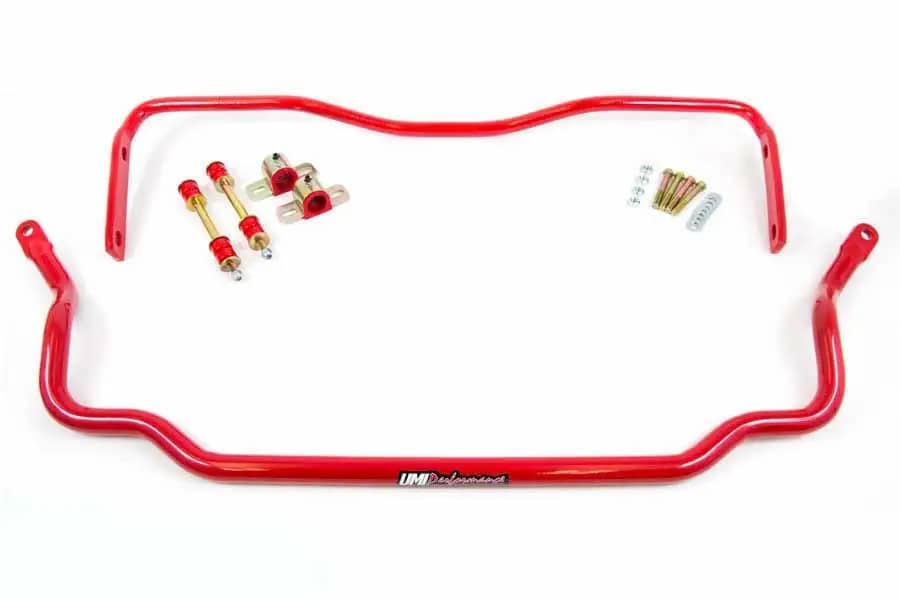 64 72 gm a body front and rear sway bars