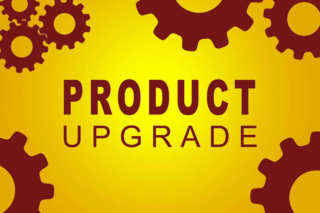 product upgrade concept