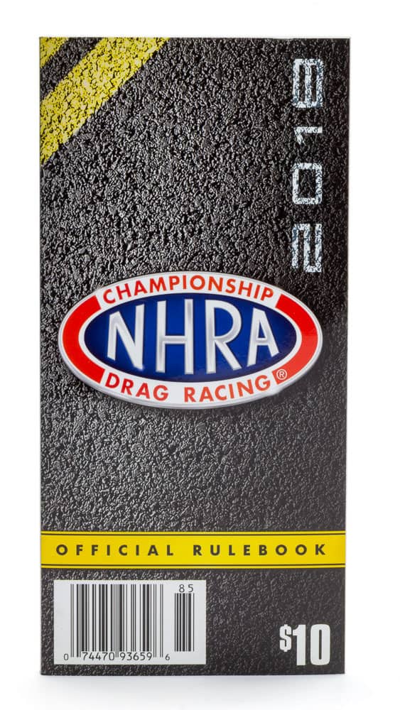 2018 NHRA Rule Book