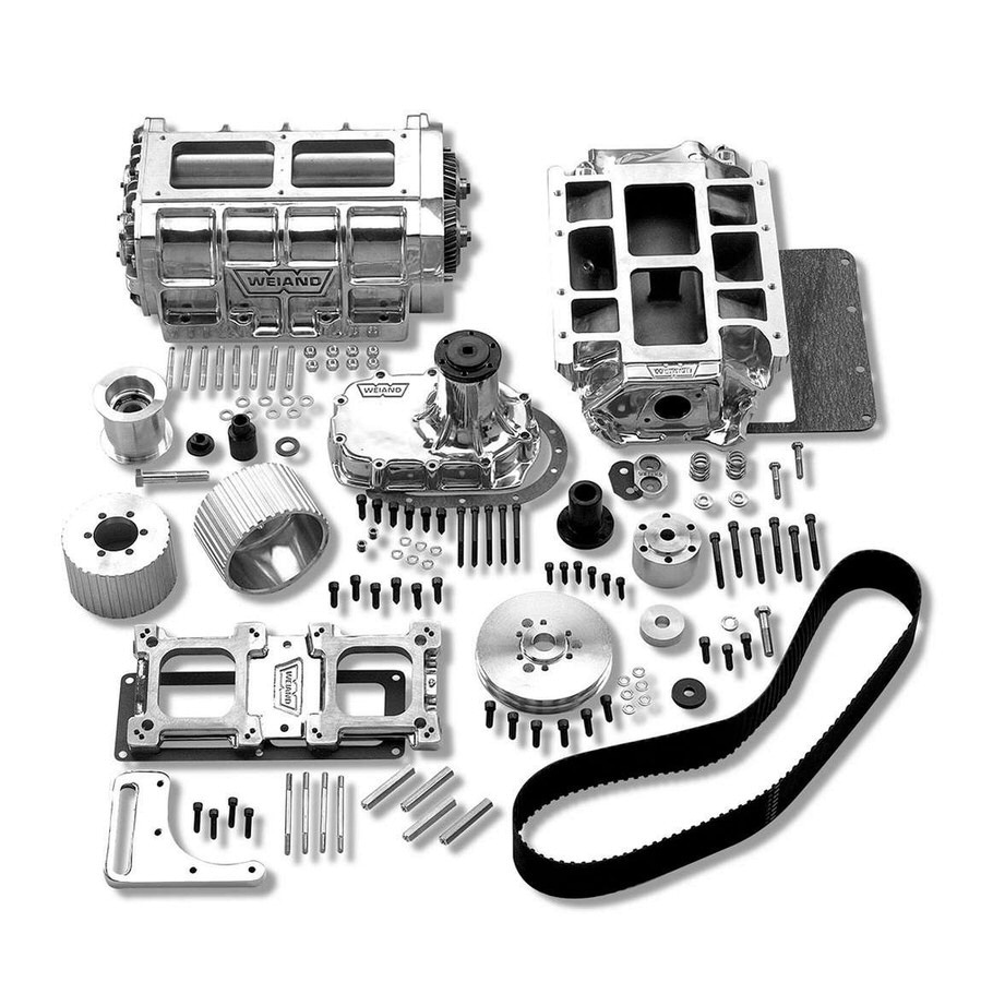 SBC 6-71 Supercharger Kit - Polished - DISCONTINUED